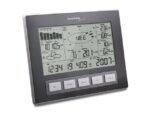 Weerstation Technoline WS 2816 222x173x42mm alu/zwart PC    gegevensoverdracht met 3 buitensensors 100m