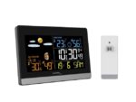 Weerstation Technoline WS 6455 144x96x38mm zwart/zilver LCD display