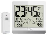 Weerstation Technoline WS 8119 189x200x29mm zilver met 1    buitensensor 30m