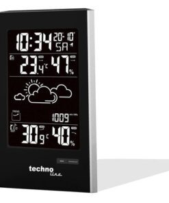Weerstation Technoline WS 9060 113x186x47mm zwart/zilver met
