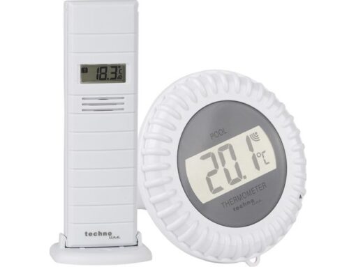 Weerstation Technoline WS 9069 78x147x23mm wit met 2        buitensensors