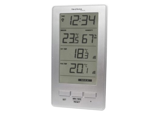 Weerstation Technoline WS 9069 78x147x23mm wit met 2        buitensensors