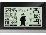 Weerstation Technoline WS 9612 145x97x38mm zwart/zilver met 1 buitensensor 30m