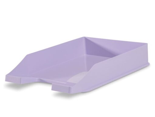 Brievenbak HAN A4 plastic pastel paars doos 10 stuks
