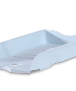 Brievenbak HAN Re-LOOP A4/C4 stapel- en nestbaar pastel     blauw 100% gerecycled materiaal. Doos á 6 stuks.