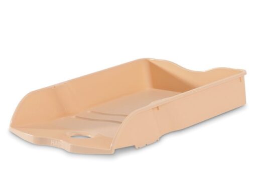 Brievenbak HAN Re-LOOP A4/C4 stapel- en nestbaar pastel     oranje 100% gerecycled materiaal. Doos á 6 stuks.