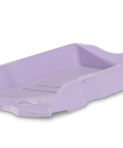 Brievenbak HAN Re-LOOP A4/C4 stapel- en nestbaar pastel     paars 100% gerecycled materiaal. Doos á 6 stuks.