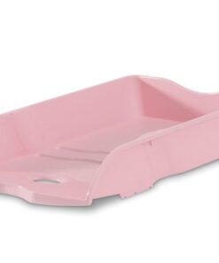 Brievenbak HAN Re-LOOP A4/C4 stapel- en nestbaar pastel     roze 100% gerecycled materiaal. Doos á 6 stuks.