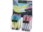 Balpen Faber-Castell Polyball Summer 24 x 2 kokers elk 12   stuks Sunset en Sunrise