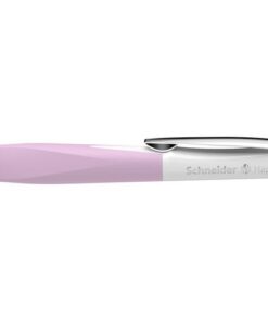 de Viscoglide®-technologie zorgt voor een gemakkelijk soepel schrijven. De vulling met slijtvaste roestvrijstalen punt M is verwisselbaar en vervangbaar door een andere vulling in de serie "Plug + Play". Drukknop en metalen clip. Schrijfkleur blauw.