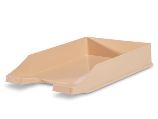 Brievenbak HAN A4 plastic pastel oranje doos 10 stuks