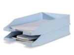 Brievenbak HAN A4 standaard plastic pastel blauw