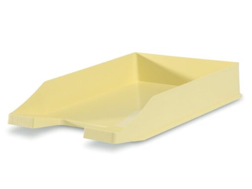Brievenbak HAN A4 standaard plastic pastel geel