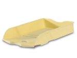 Brievenbak HAN Re-LOOP A4/C4 stapel- en nestbaar pastel     geel 100% gerecycled materiaal. Doos á 6 stuks.