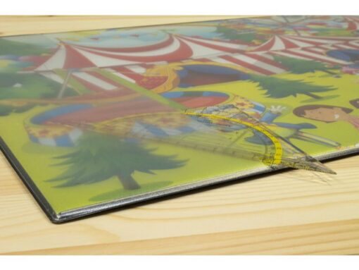 Kangaro KTC Bureauonderlegger Kangaro PP 38x58cm dessin Circus