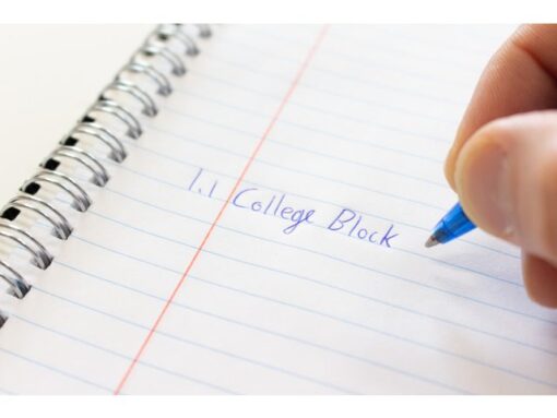 Kangaro KTC Collegeblok Kangaro A5 17-gaats 60 grams 80 blad gelinieerd krimp a 5 stuks