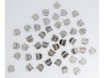 Hoekclips Westcott zilver aluminium in kunststof doos 100   stuks