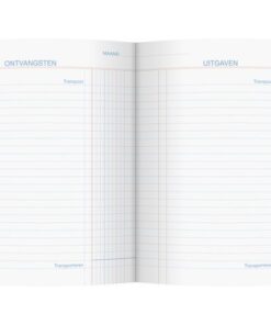 maar werpt ook licht op waar jouw geld precies naartoe gaat en onthult de meest voorkomende inkomsten- en uitgavenposten. Met een glanzende kaft en 80 vellen 70 grams houtvrij rood en blauw gelinieerd papier
