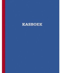 Kasboek Kangaro 165x210mm blauw 80 vel