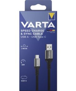 Oplaadkabel Varta USB A naar USB C