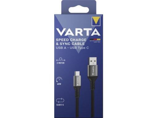 Oplaadkabel Varta USB A naar USB C