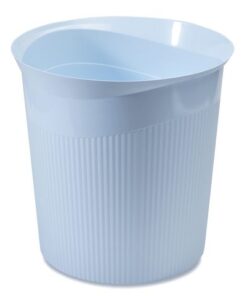 Papierbak HAN Re-LOOP 13 liter rond pastel blauw 100%       gerecycled materiaal