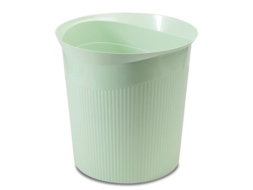 Papierbak HAN Re-LOOP 13 liter rond pastel groen 100%       gerecycled materiaal