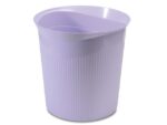 Papierbak HAN Re-LOOP 13 liter rond pastel paars 100%       gerecycled materiaal