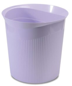 Papierbak HAN Re-LOOP 13 liter rond pastel paars 100%       gerecycled materiaal