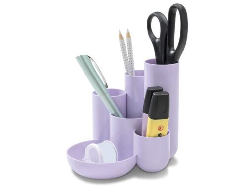 Pennenkoker HAN Campus 6-vaks pastel paars