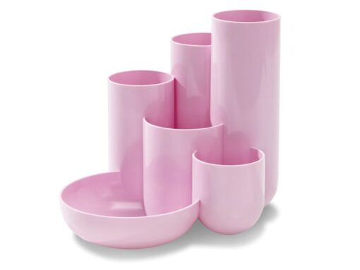 Pennenkoker HAN Campus 6-vaks pastel roze