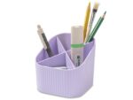 Pennenkoker HAN Re-X-LOOP 4-vaks pastel paars 100%          gerecycled materiaal