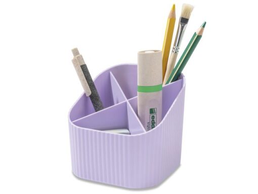 Pennenkoker HAN Re-X-LOOP 4-vaks pastel paars 100%          gerecycled materiaal