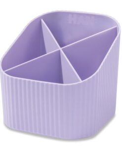 Pennenkoker HAN Re-X-LOOP 4-vaks pastel paars 100%          gerecycled materiaal