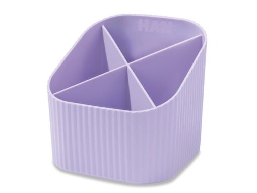 Pennenkoker HAN Re-X-LOOP 4-vaks pastel paars 100%          gerecycled materiaal