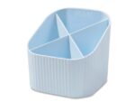 Pennenkoker HAN Re-X-LOOP 4-vaks pastel blauw 100%          gerecycled materiaal