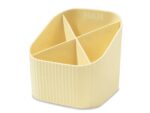Pennenkoker HAN Re-X-LOOP 4-vaks pastel geel 100%           gerecycled materiaal