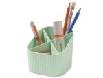 Pennenkoker HAN Re-X-LOOP 4-vaks pastel groen 100%          gerecycled materiaal