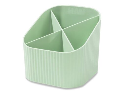 Pennenkoker HAN Re-X-LOOP 4-vaks pastel groen 100%          gerecycled materiaal