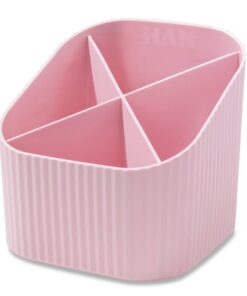 Pennenkoker HAN Re-X-LOOP 4-vaks pastel roze 100%           gerecycled materiaal
