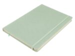 Schetsboek Kangaro A4 mint PU HC 80 blad 140gr roomwit met  elastiek en lint
