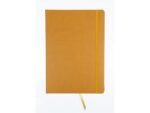 Schetsboek Kangaro A4 okergeel PU HC 80 blad 140gr roomwit  met elastiek en lint