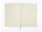 Schetsboek Kangaro A4 oud roze PU HC 80 blad 140gr roomwit  met elastiek en lint
