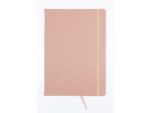 Schetsboek Kangaro A4 oud roze PU HC 80 blad 140gr roomwit  met elastiek en lint