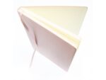 Schetsboek Kangaro A4 oud roze PU HC 80 blad 140gr roomwit  met elastiek en lint