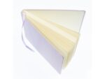 Schetsboek Kangaro A5 landscape violet PU HC 80 blad 140gr  roomwit met elastiek en lint