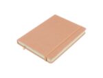 Schetsboek Kangaro A5 oud roze PU HC 80 blad 140gr roomwit  met elastiek en lint