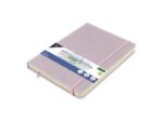 Schetsboek Kangaro A5 violet PU HC 80 blad 140gr roomwit    met elastiek en lint