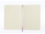 Schetsboek Kangaro A5 violet PU HC 80 blad 140gr roomwit    met elastiek en lint