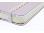 Schetsboek Kangaro A5 violet PU HC 80 blad 140gr roomwit    met elastiek en lint
